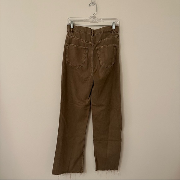 Zara High Rise Wide/Straight Leg Jeans - Picture 4 of 4
